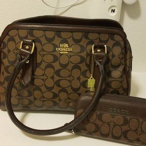 Coach Purse with wallet